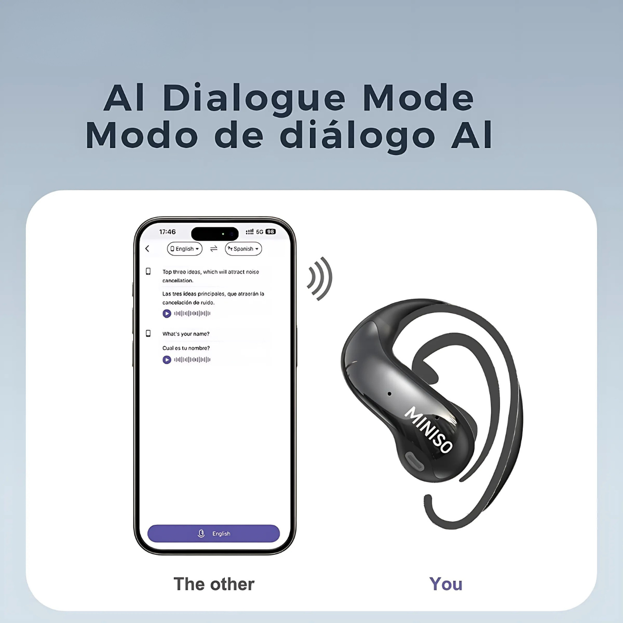 AI Translator Earbuds